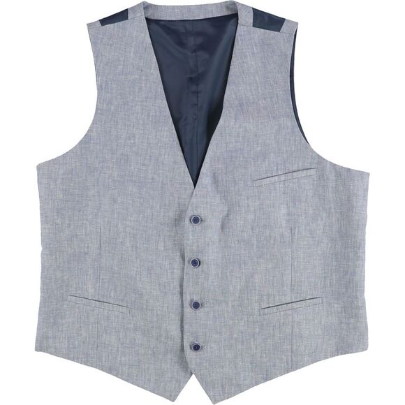 bar III Mens Slim Fit Four Button Vest NWT